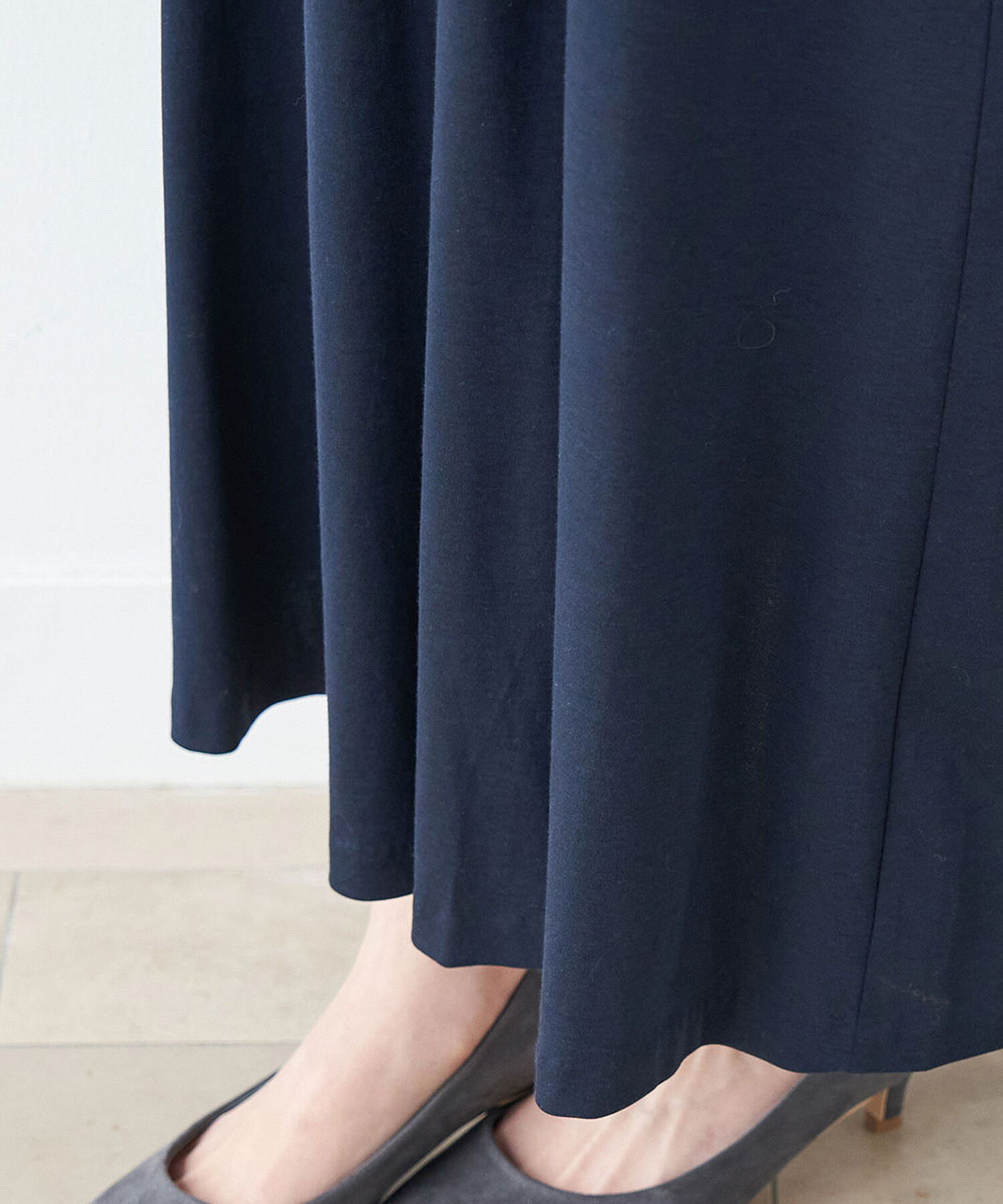 Rope&rsquo;Picnic「【一部店舗限定】【Mon E&rsquo;toile/モンエトワール】スムースコンビジャージタックDRESS」|ドレス|