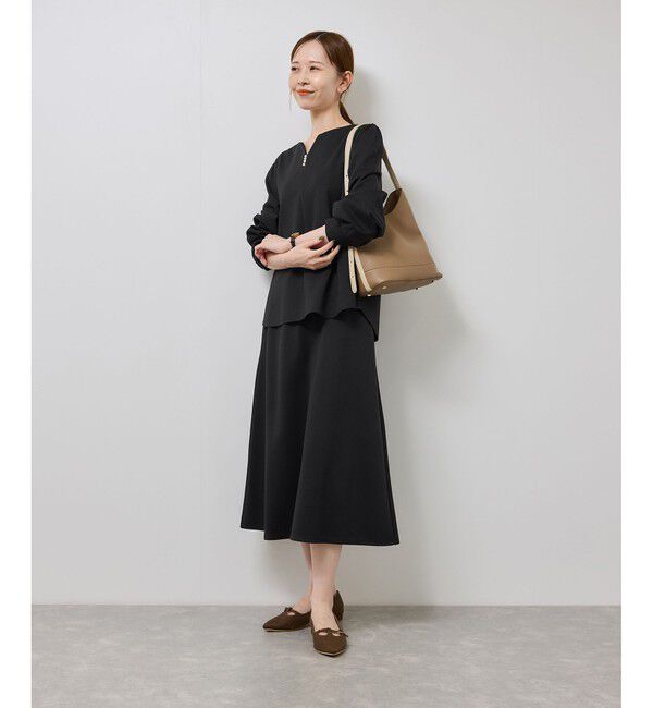 Rope&rsquo;Picnic「パール付きポンチプルオーバー/セットアップ対応」|Tシャツ・カットソー|