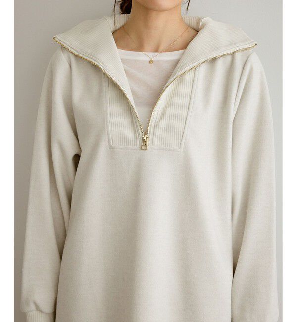 Rope&rsquo;Picnic「【emur/エミュール】圧縮起毛ステンニットワンピース」|ワンピース|