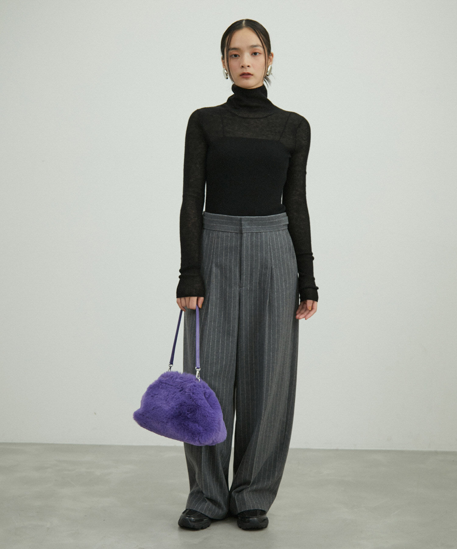 ADAM ET ROPE'「【サステナブル】2WAYファークラッチショルダーバッグ」|ショルダー・メッセンジャー|