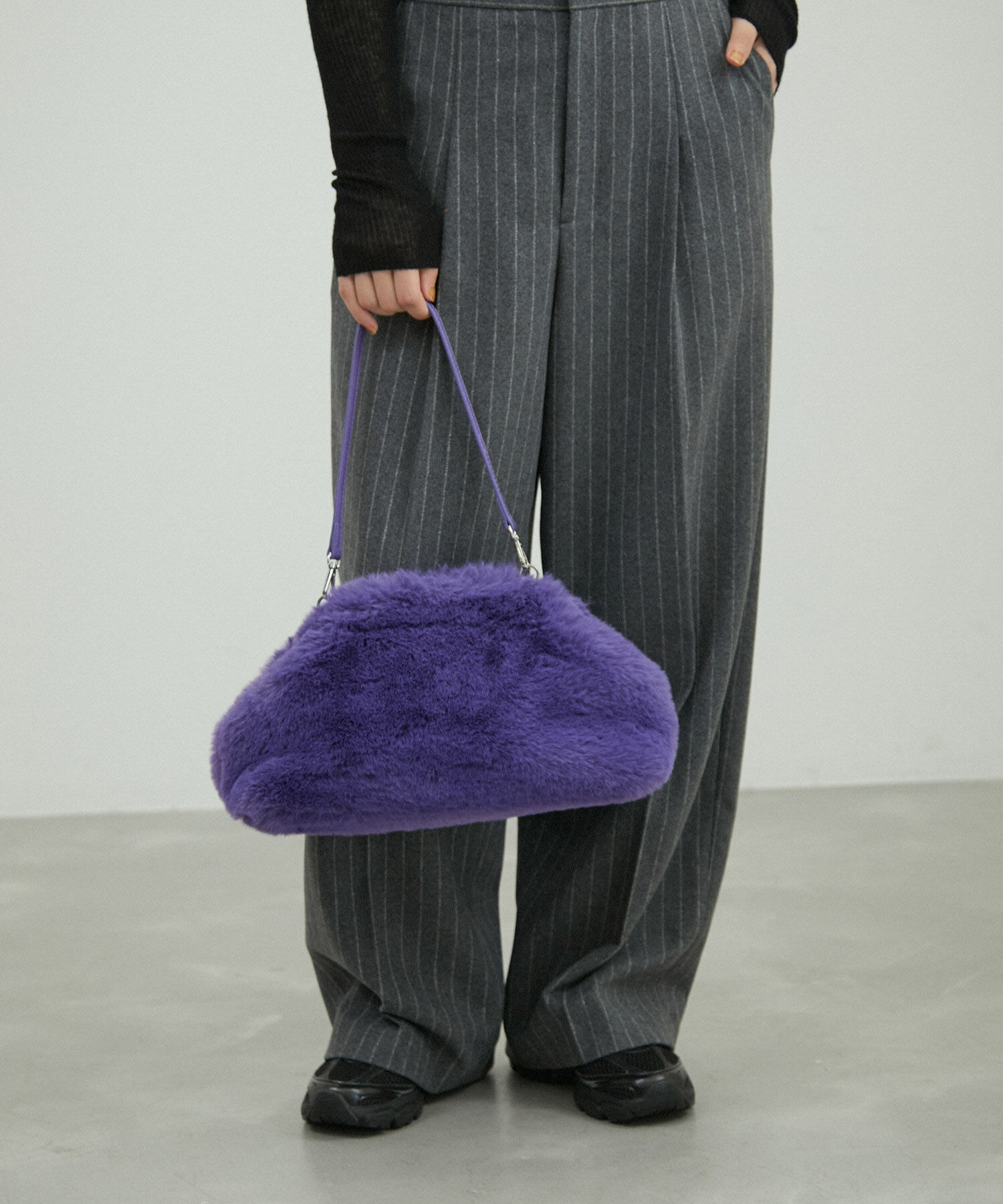 ADAM ET ROPE'「【サステナブル】2WAYファークラッチショルダーバッグ」|ショルダー・メッセンジャー|