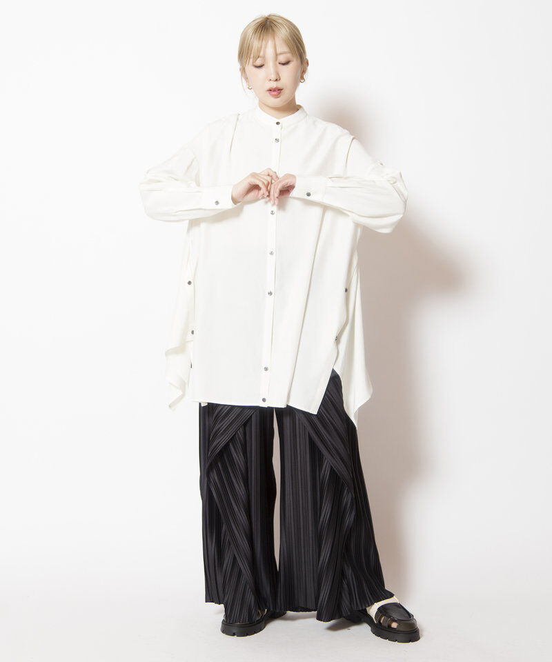  「ランダムプリーツカスケードパンツ」|その他|
