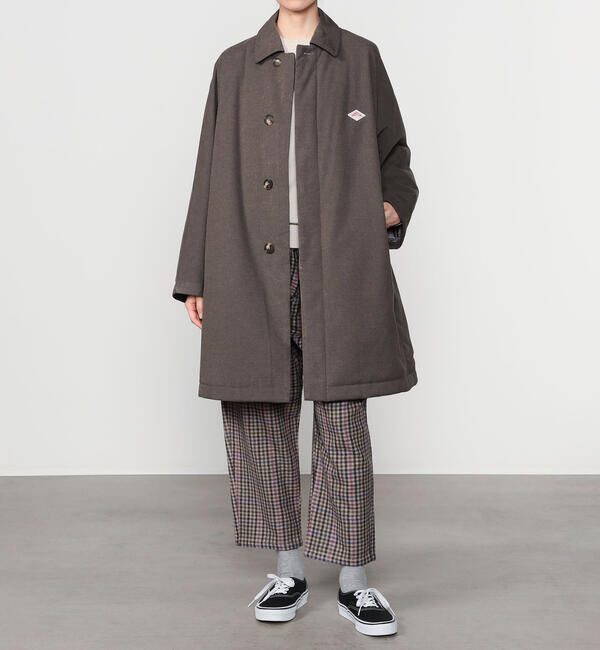 DANTON「DANTON | 〈別注〉インサレーションコート WOMEN」|ダウン|GREIGE