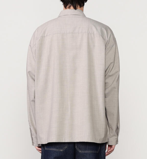 ORCIVAL「ORCIVAL | 3ボタンシャツジャケット MEN」|シャツ・ブラウス|