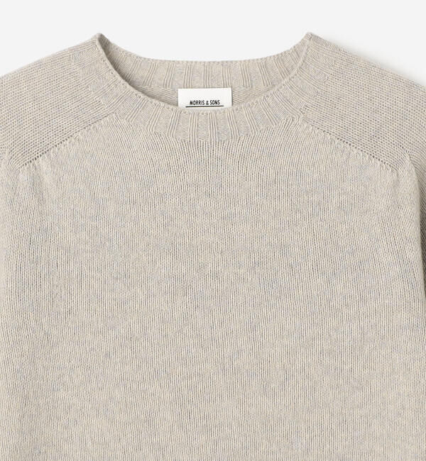 Morris & Sons「MORRIS & SONS | ジーロンラム クルーネックニット MEN」|ニット・セーター|