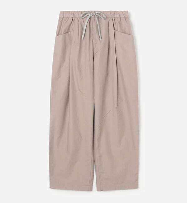 DANTON「DANTON | スタナーナイロン 2タックイージーパンツ WOMEN」|チノ|