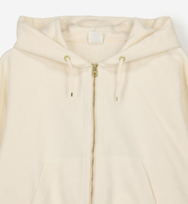 ORCIVAL「ORCIVAL | 裏毛 コットン フレンチテリージップフーディー WOMEN」|スウェット・ジャージ|