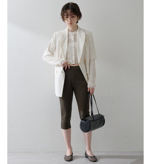 THE PAUSE「【THE PAUSE】カプリパンツ」|チノ|