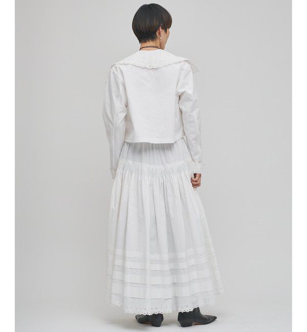 GEMINI「【GEMINI】スカラップ刺繍スカート」|スカート|