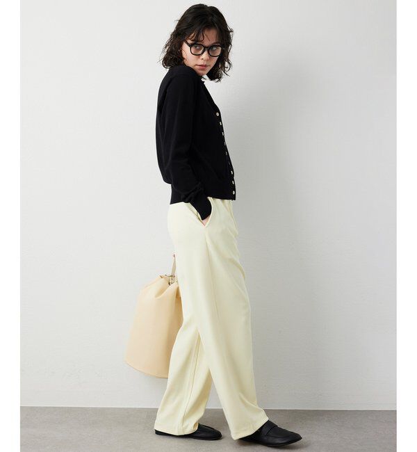  「カットジョーゼットパンツ」|チノ|