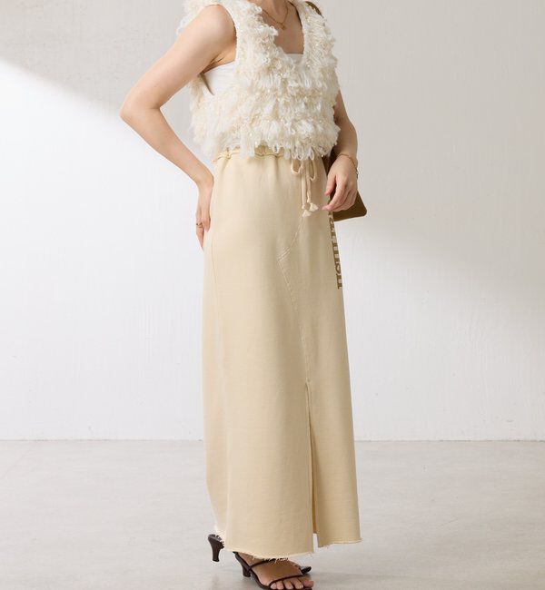  「スウェットロゴスカート」|スカート|