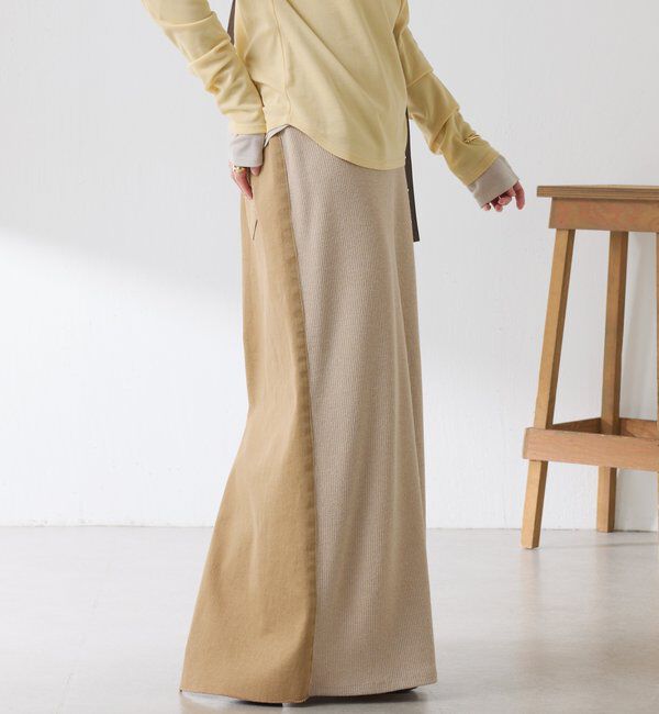  「Q.anos 2フェイスデニムスカート」|スカート|