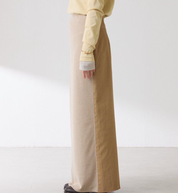  「Q.anos 2フェイスデニムスカート」|スカート|