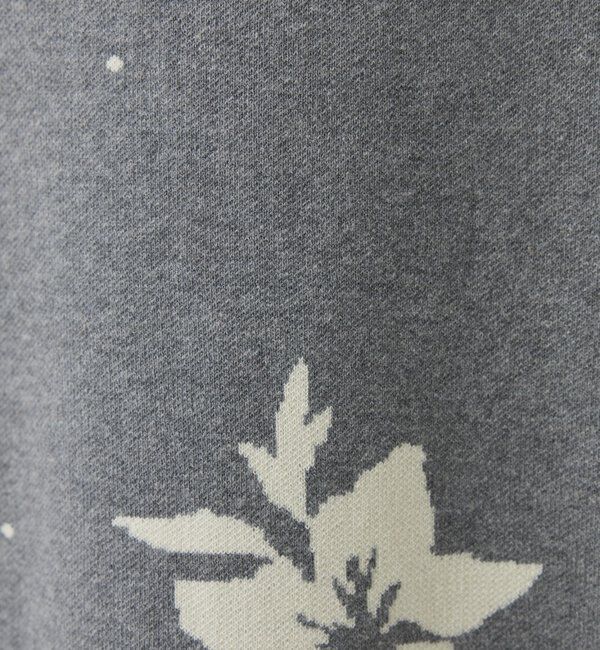  「フラワーニットジャガードスカート」|スカート|