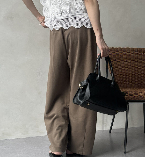  「ドロストスウェットパンツ」|チノ|