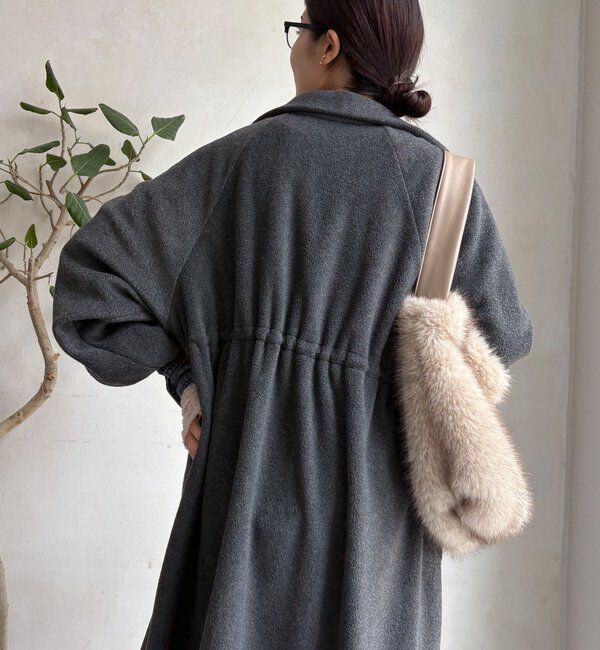  「【WEB限定】フリースロングコート」|その他|