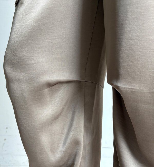  「【WEB限定】サテンパンツ」|チノ|