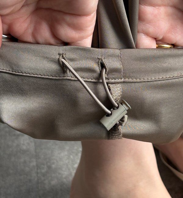  「【WEB限定】サテンパンツ」|チノ|