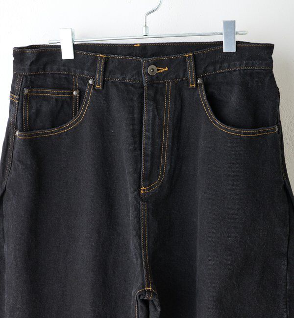  「【WHIMSIC/2サイズ展開/SETUP対応】サイドタックデニムパンツ」|デニム|