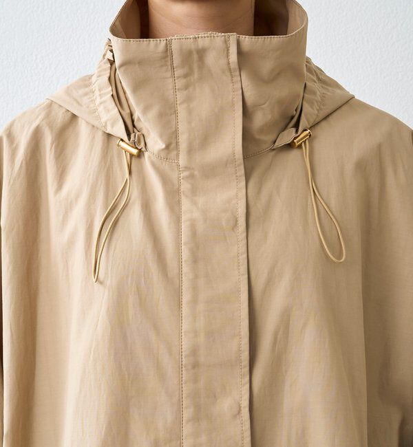  「【花粉ガード・撥水加工・UVカット機能】ドルマンフーディライトコート」|その他|