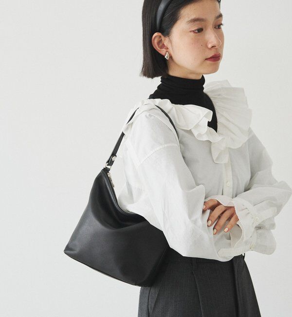  「ソフトレザーシンプルショルダーバッグ 」|ショルダー・メッセンジャー|