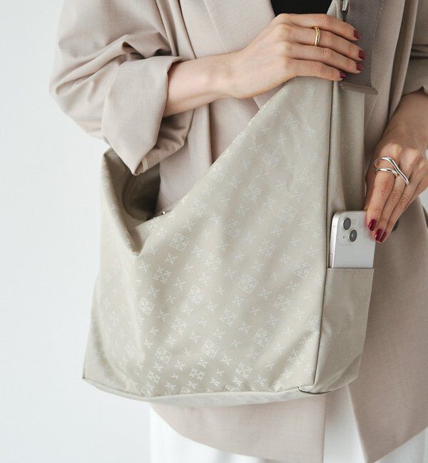  「【再値下げ】ナイロン2WAYショルダーバッグ」|ショルダー・メッセンジャー|エクリュ