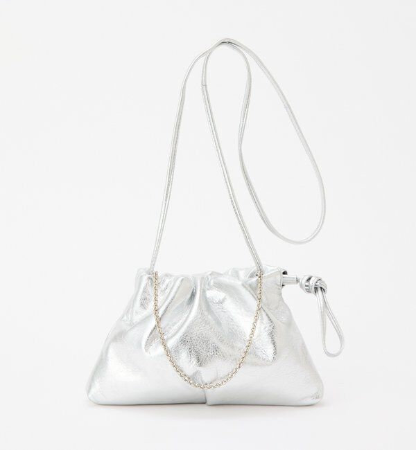  「レザー巾着4WAYミニショルダーバッグ」|ショルダー・メッセンジャー|