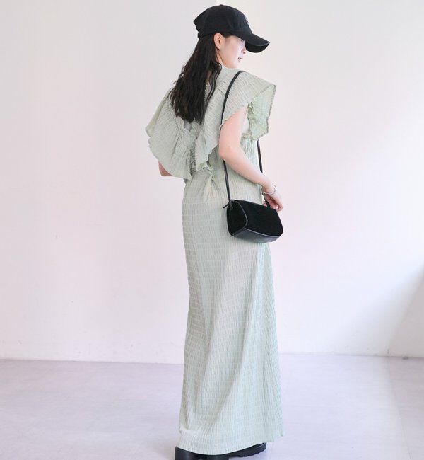  「シャーリングスクエアワンピース」|ワンピース|