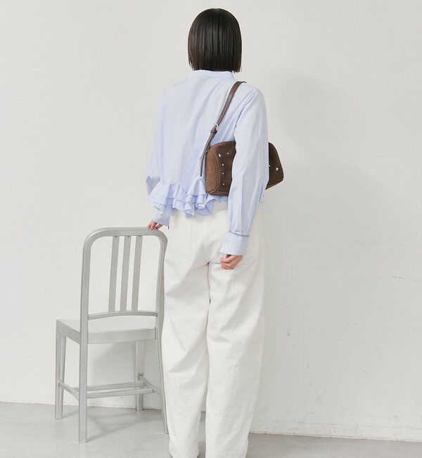  「ウェーブフリルブラウス」|シャツ・ブラウス|