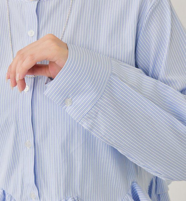  「ウェーブフリルブラウス」|シャツ・ブラウス|