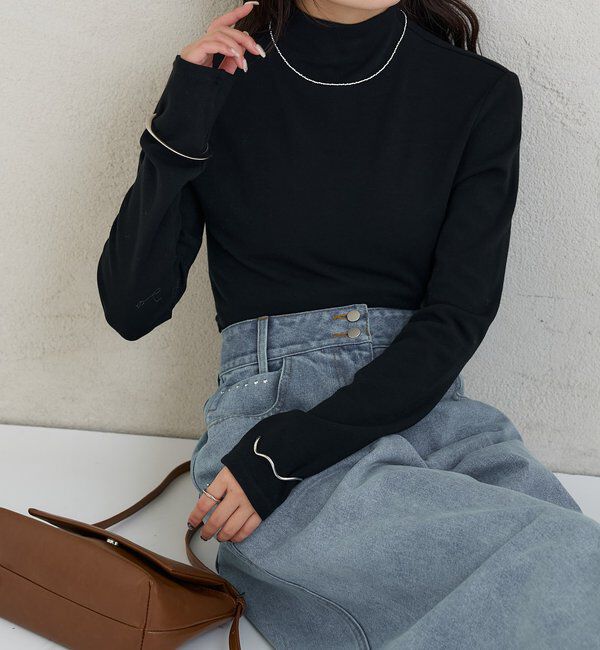  「ハイネックロンT」|Tシャツ・カットソー|