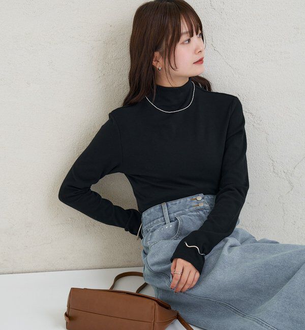  「ハイネックロンT」|Tシャツ・カットソー|