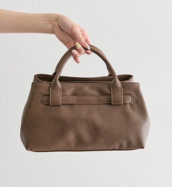  「loti ベルト付きボストンバッグ」|トートバッグ|