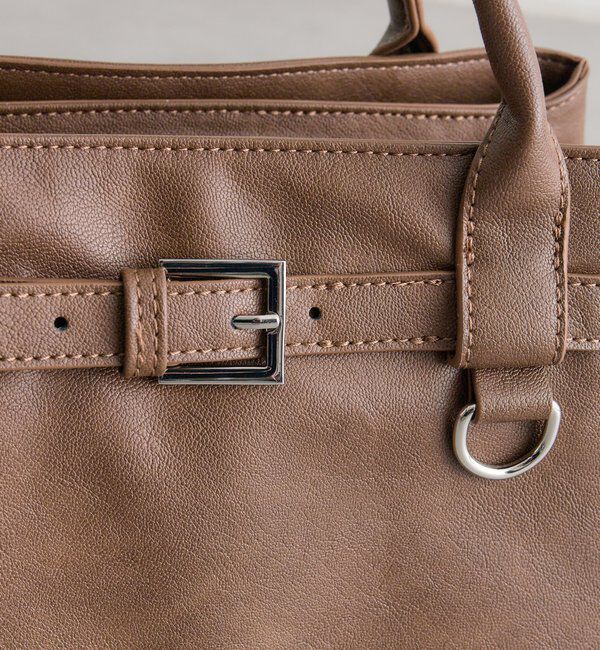  「loti ベルト付きボストンバッグ」|トートバッグ|