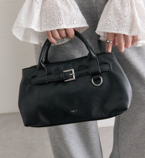  「loti ベルト付きボストンバッグ」|トートバッグ|