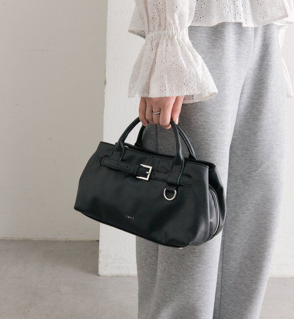  「loti ベルト付きボストンバッグ」|トートバッグ|