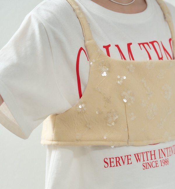  「シャイニースクエアビスチェ」|シャツ・ブラウス|