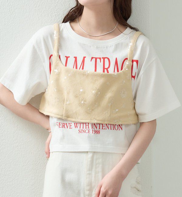  「シャイニースクエアビスチェ」|シャツ・ブラウス|