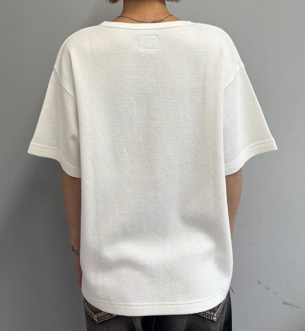  「【Sourcream/サワークリーム】ワッフルヘンリーネックTEE / 2サイズ」|Tシャツ・カットソー|