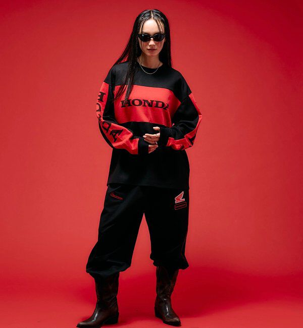  「【HONDA&times;Sourcream】 TRACK PANTS」|チノ|