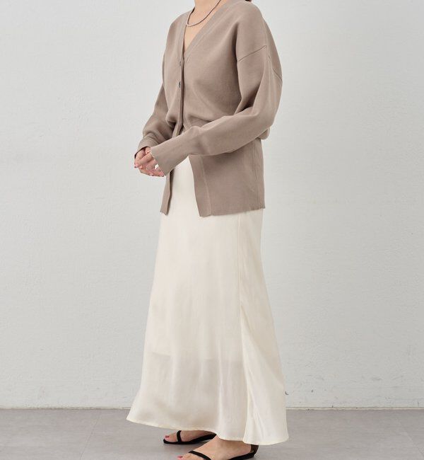  「スムースシェイプカーディガン」|カーディガン|