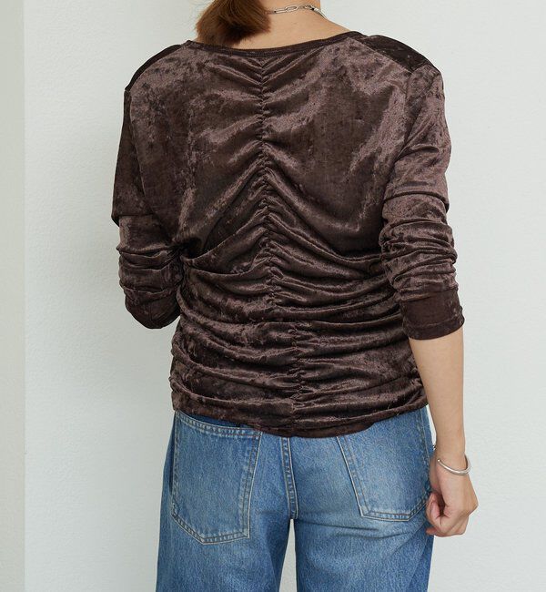  「シアーベロアカーディガン」|Tシャツ・カットソー|