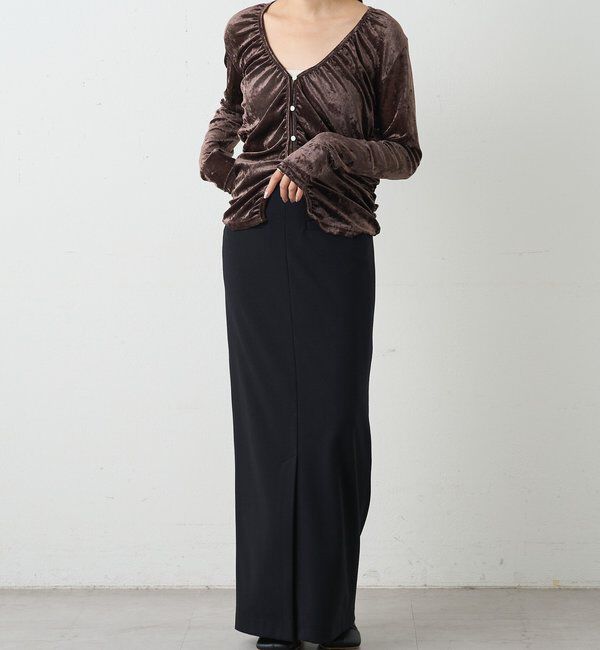  「シアーベロアカーディガン」|Tシャツ・カットソー|