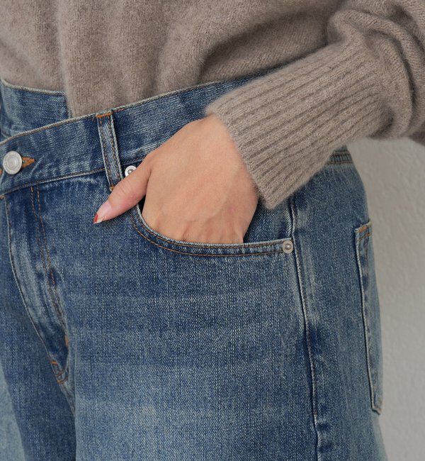  「ウエストデザインデニム」|デニム|