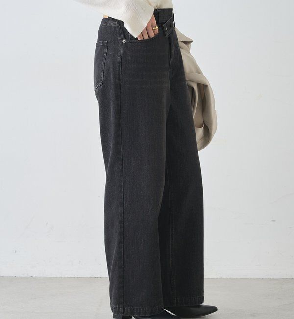  「ウエストデザインデニム」|デニム|