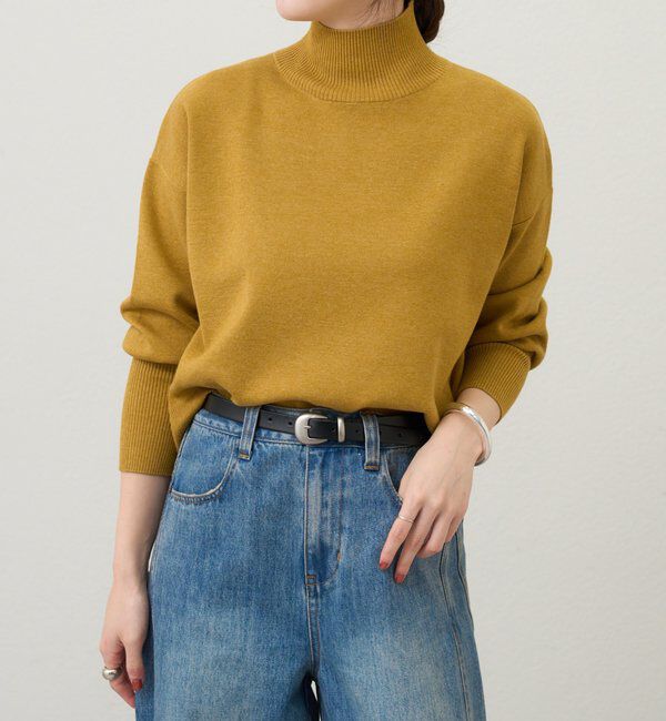  「総針ハイネックニット」|パーカー|