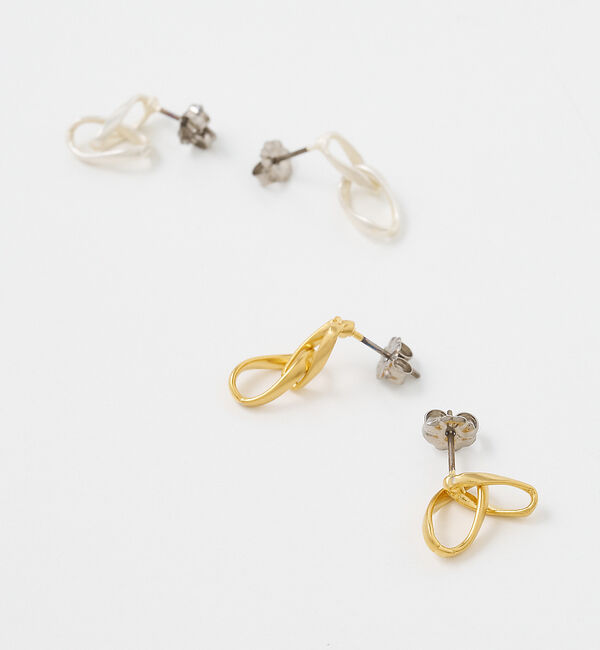 collex「【Ljud/ユード】ツインリングピアス」|ピアス|
