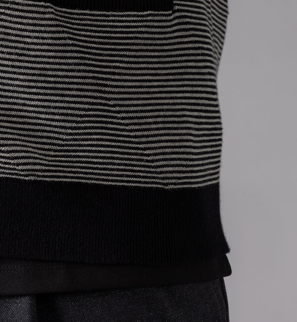 ABAHOUSE「シャドー ボーダー アーガイル カーディガン」|カーディガン|