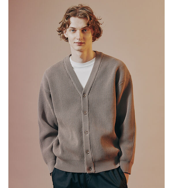 ABAHOUSE「WEB限定　[洗える]ポリニットカーディガン」|カーディガン|