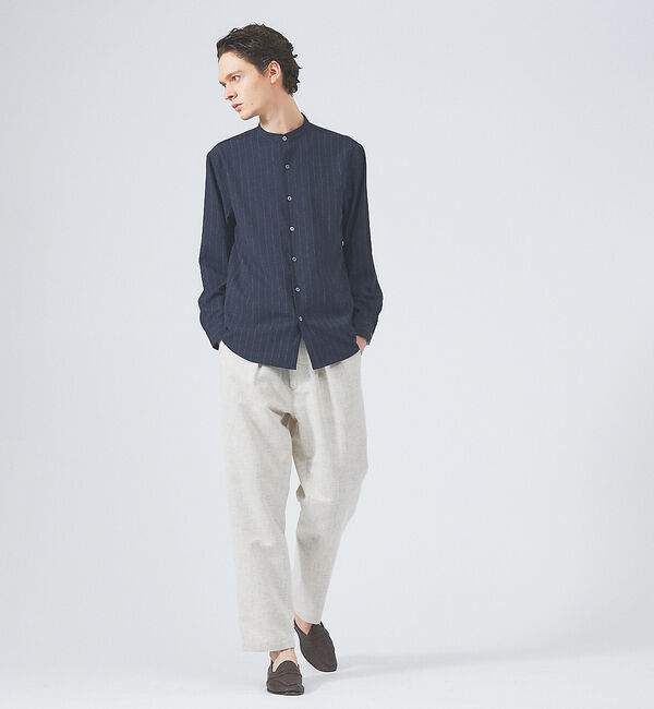 ABAHOUSE「【尾州】2タック バックミックス デニム」|デニム|